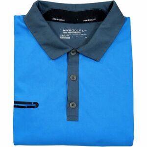 Nike Golf Tour Performance Dri-FIT Polo Shirt XXL Blue